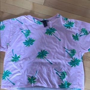 Palm tree tee baggy